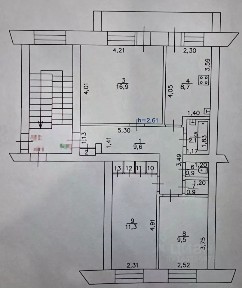 Продается 3-комн. квартира, 61,4 м²