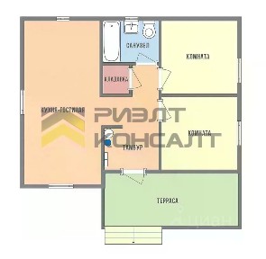 Продается 1-этажный дом, 65 м²