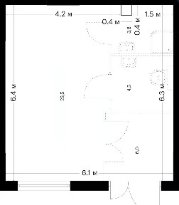 Сдается помещение свободного назначения, 38,6 м²