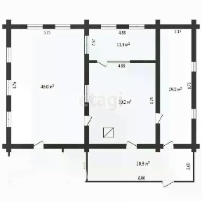 Продается 1-этажный дом, 141,9 м²