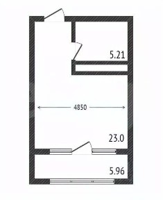 Продается студия, 28,1 м²