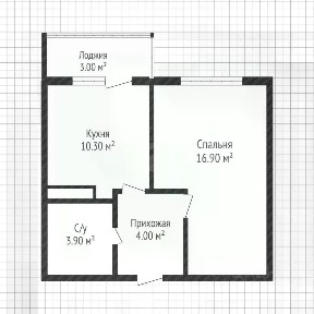 Продается 1-комн. квартира, 35,1 м²