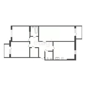 Продается 3-комн. квартира, 97,4 м²