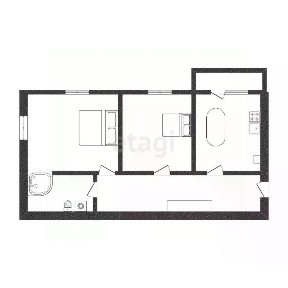 Продается 2-комн. квартира, 66,4 м²