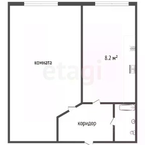 Продается 1-комн. квартира, 31,1 м²