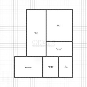 Продается 1-этажный дом, 57,9 м²