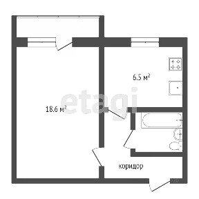Продается 1-комн. квартира, 29,3 м²