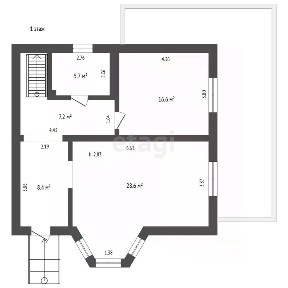 Продается 1-этажный дом, 170 м²