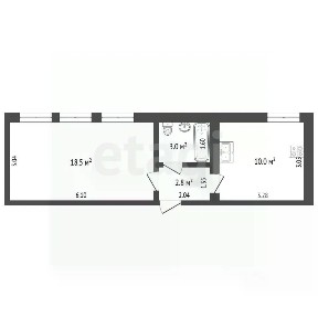 Продается 1-комн. квартира, 34,6 м²