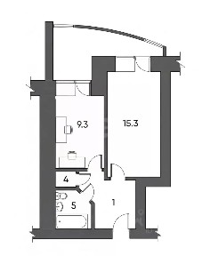 Продается 1-комн. квартира, 35,8 м²