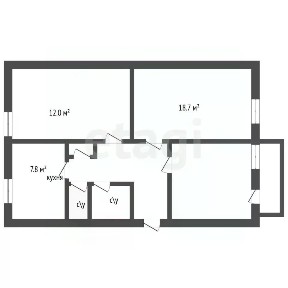 Продается 3-комн. квартира, 75,5 м²