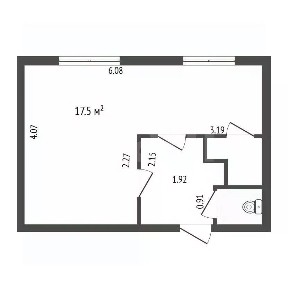 Продается 1-комн. квартира, 23,6 м²