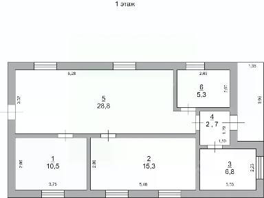 Продается 1-этажный дом, 71 м²