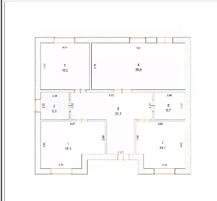 Продается 1-этажный дом, 115 м²