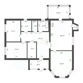 Продается 1-этажный дом, 171,3 м²