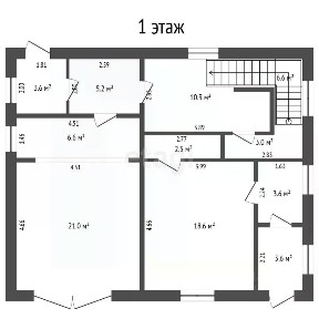 Продается 3-этажный дом, 264 м²