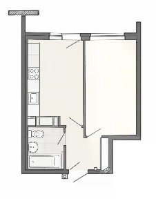 Сдается 1-комн. квартира, 30,6 м²