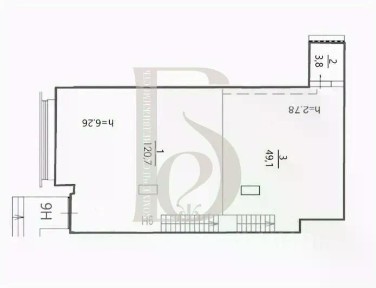 Продается торговая площадь, 173,6 м²