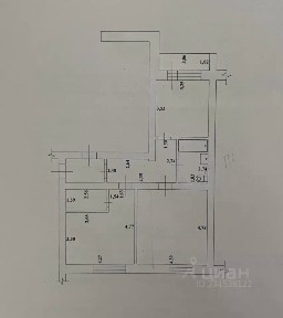 Продается 2-комн. квартира, 69 м²