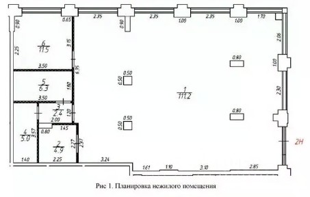 Сдается торговая площадь, 142 м²