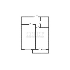 Продается 1-комн. квартира, 44,1 м²