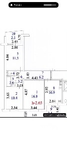 Продается 3-комн. квартира, 67 м²