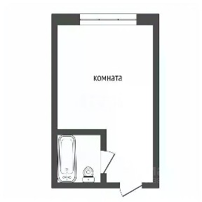 Продается студия, 17,1 м²