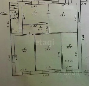 Продается 2-этажный дом, 71 м²