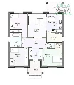 Продается 1-этажный дом, 131 м²