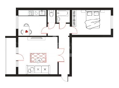 Продается 2-комн. квартира, 51,8 м²