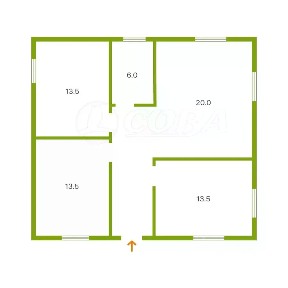 Продается 2-этажный дом, 125 м²