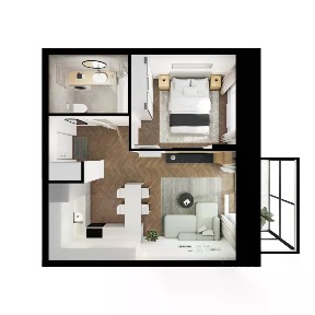 Продается 1-комн. квартира, 38,94 м²
