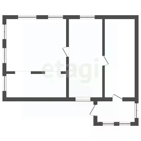 Продается 1-этажный дом, 45,5 м²