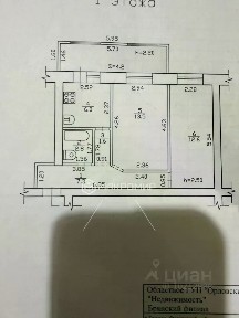 Продается 2-комн. квартира, 43,8 м²
