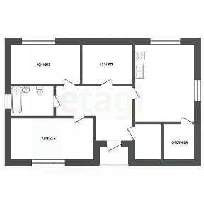 Продается 1-этажный дом, 130 м²
