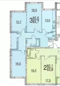 Продается 3-комн. квартира, 82,6 м²