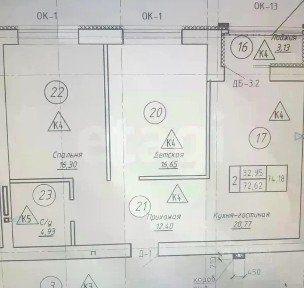 Продается 3-комн. квартира, 75 м²