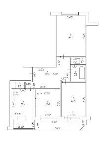 Продается 3-комн. квартира, 67 м²