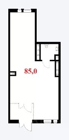Сдается помещение свободного назначения, 85 м²