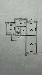 Продается 3-комн. квартира, 60,9 м²
