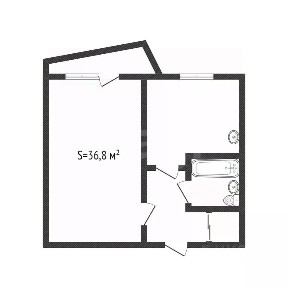 Продается 1-комн. квартира, 36,8 м²