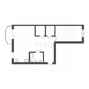 Продается 2-комн. квартира, 42,9 м²