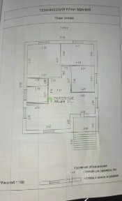 Продается 1-этажный дом, 110 м²