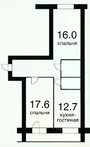 Продается 2-комн. квартира, 62,7 м²