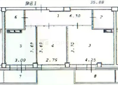 Продается 2-комн. квартира, 50,3 м²