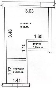 Сдается 1-комн. квартира, 12 м²