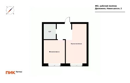Сдается 1-комн. квартира, 39,9 м²