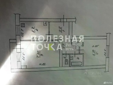 Продается 2-комн. квартира, 51,5 м²