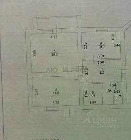 Продается 2-комн. квартира, 56,6 м²