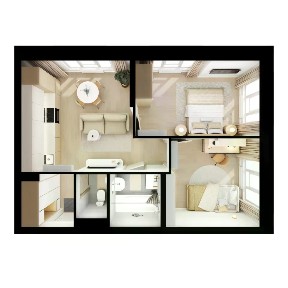 Продается 2-комн. квартира, 46,06 м²